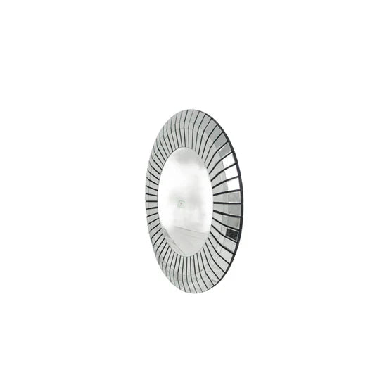 Radiance Halo: Contemporary Wall Mirror