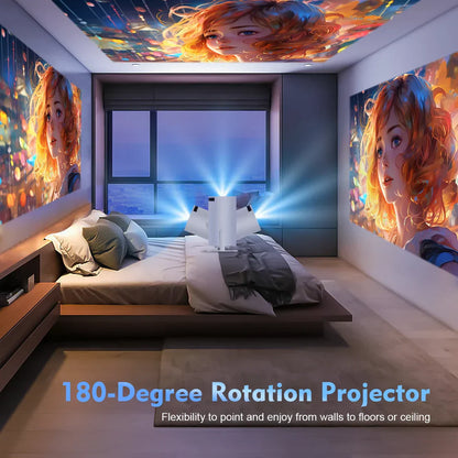 Magcubic Portable Projector HY300 Pro 4K + Gift [End Today]