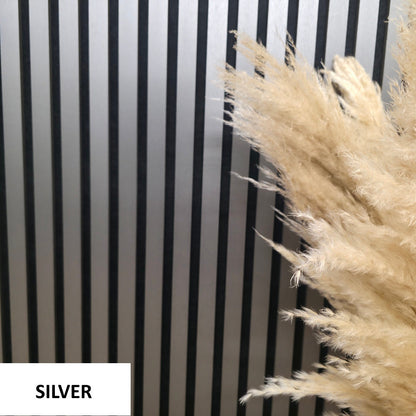 Premium Acoustic Slatted Wall Panel (Multiple Colours)