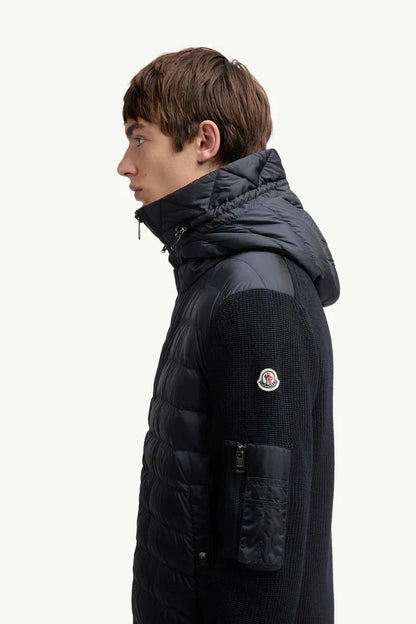 Pima MON Quilted Cardigan